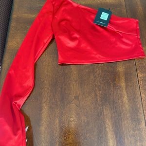 Off Should Crop Top (Fashion Nova) BRAND NEW